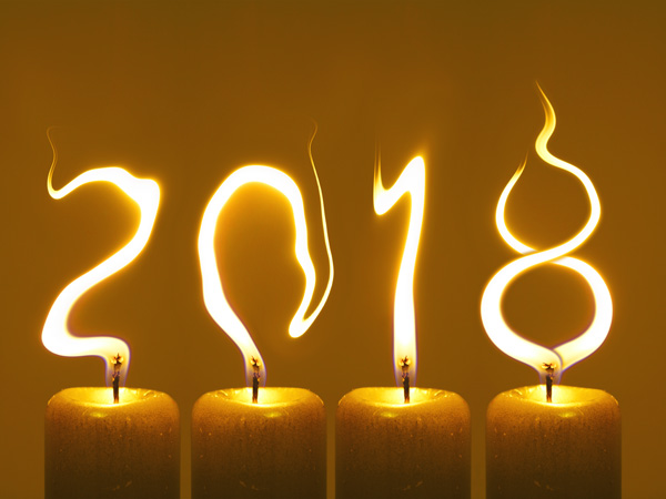Novoročenka 2018 svíčky