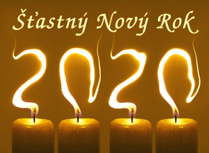 Novoročenka 2020 svíčky 300