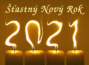 Novoročenka 2021 svíčky 300